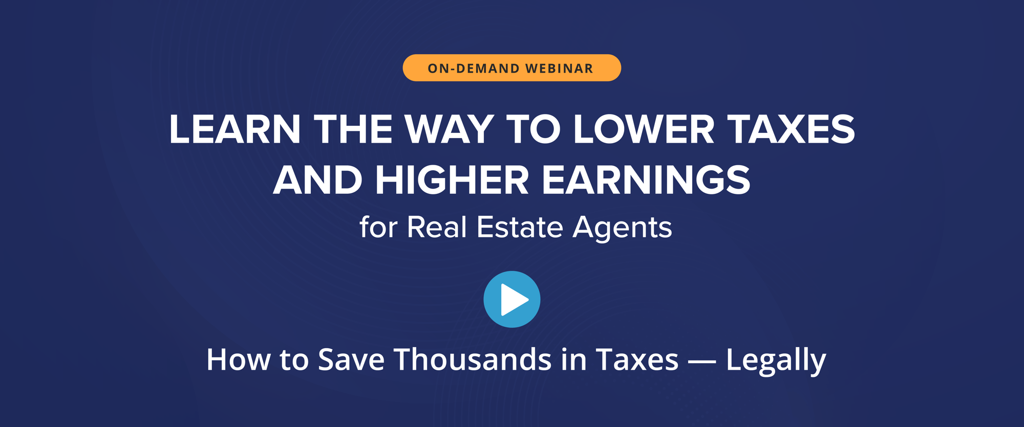 Learn the way to lower taxes and higher earnings for real estate agents.